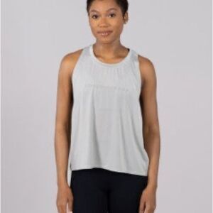 Corepower NUALIME Women's Light Gray Tank Top size m NWT
